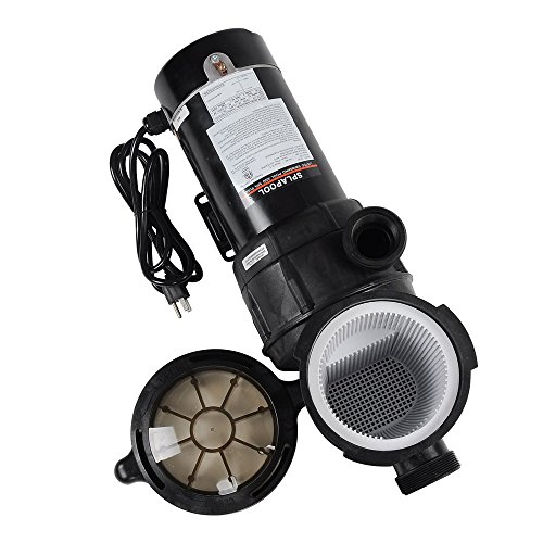 Yescom 1.5 HP Above Ground Swimming Pool Spa Water Pump Outdoor Strainer Max. Flow 4980GPH Motor w/ETL CSA Certificate