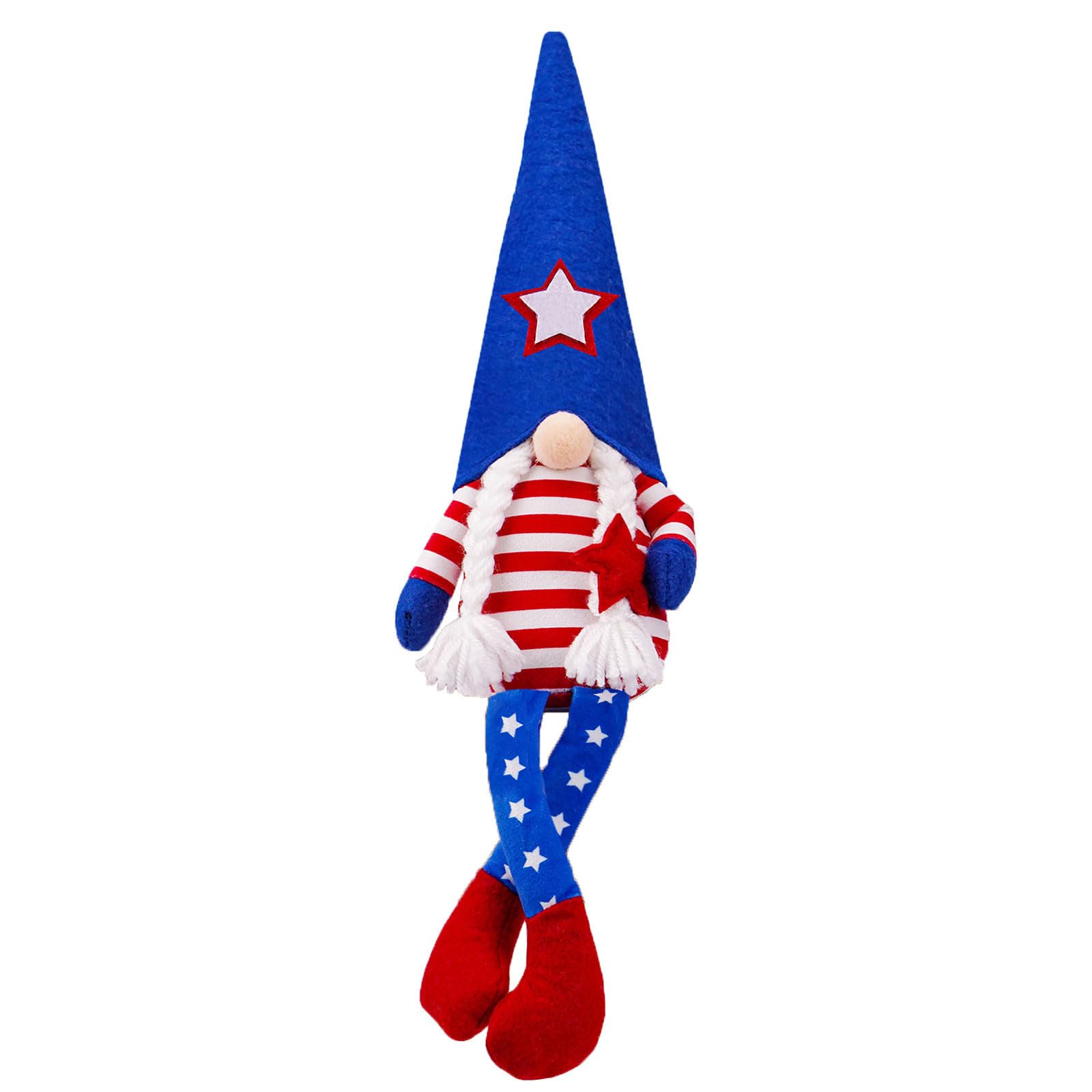 carotoe Independence Day Doll Good Decorative Effect Festival Stylishs Gnomes Home Decorations Playfuls Figures Lovely Gnomes Standing