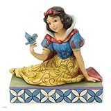 Jim Shore for Enesco Disney Traditions Snow White with Bird Figurine, 5.25-Inch