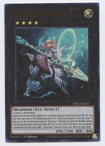 Exosister Kaspitell - MP23-EN257 - Ultra Rare - 1st Edition