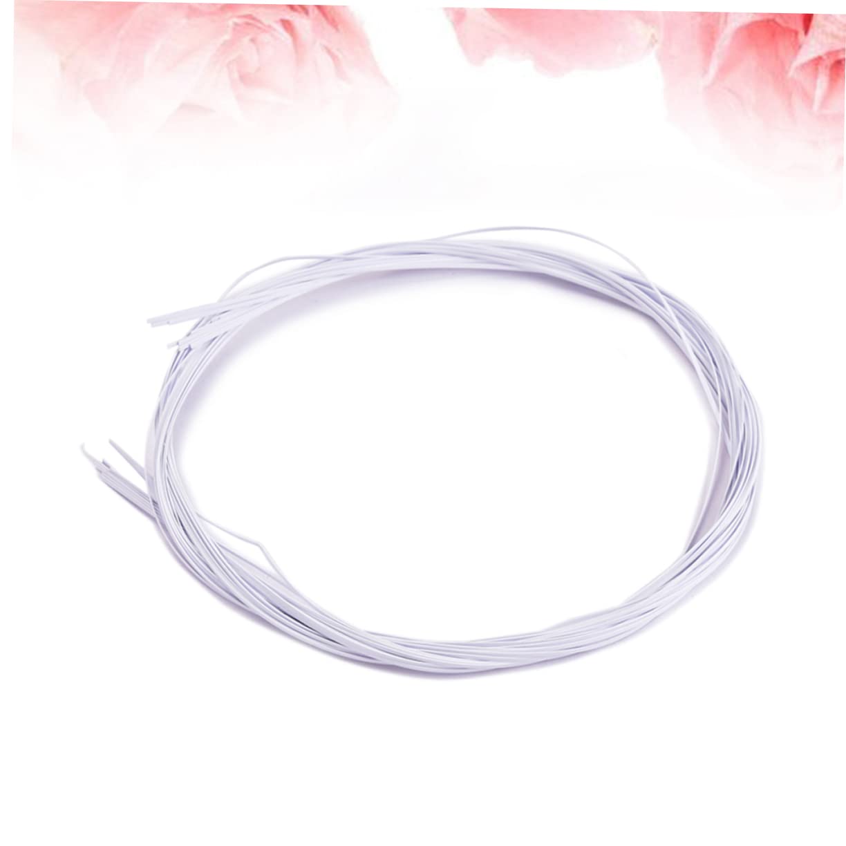 VANZACK 10Pcs White Abs Guitar Binding Strips for Acoustic Classical Guitar Projects Durable Guitar Accessories for Luthiers and Makers