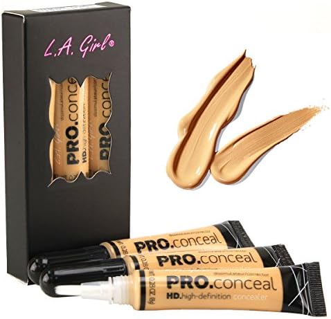 (CHOOSE YOUR COLOR) LA Girl HD Conceal High Definition Concealer 13 Color Choices (Yellow)
