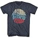 Stone Temple Pilots Rock Band Circle Logo Adult Short Sleeve T-Shirt Graphic Tee
