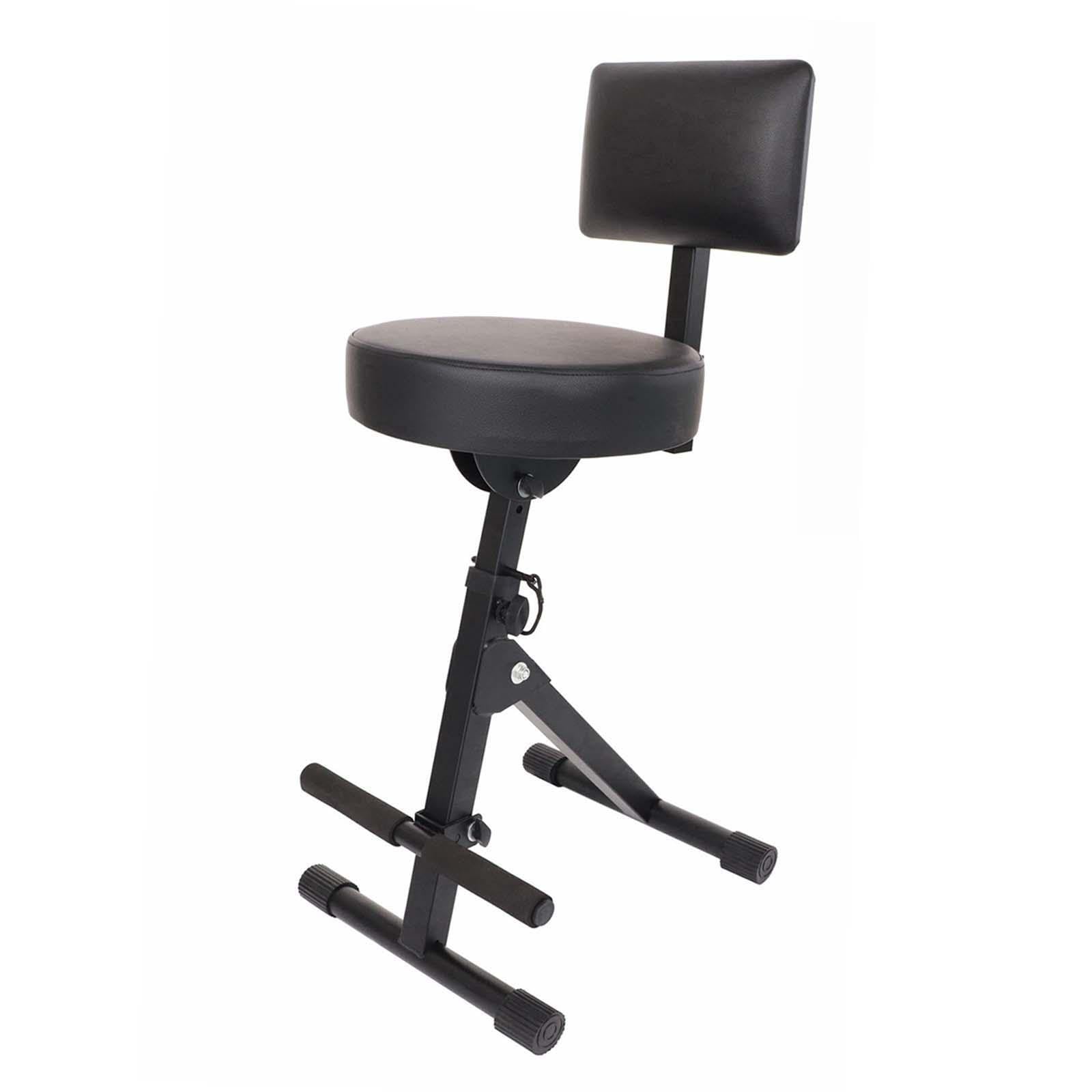 Sgabello ergonomico per chitarra, altezza regolabile, sedile imbottito di qualità, supporto confortevole per musicisti professionisti, sedia per