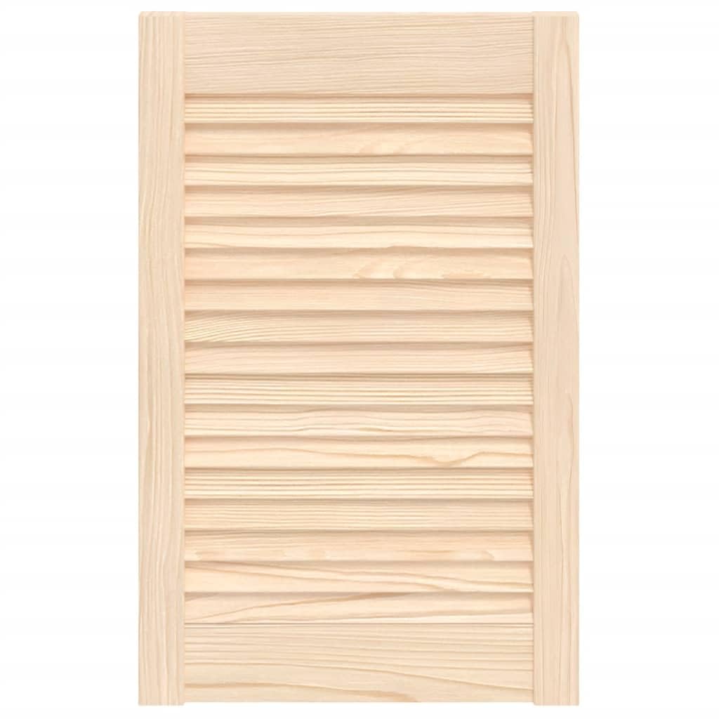 Puerta de armario de listones de madera maciza para muebles a medida