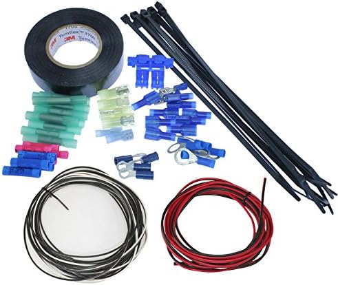 UTV ATV Turn Signal Kit with Horn (Round LED, Lever Switch)