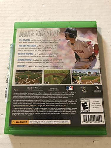 Nighthawk Interactive U00015 Rbi Baseball 2016 - Xbox One thumb #1