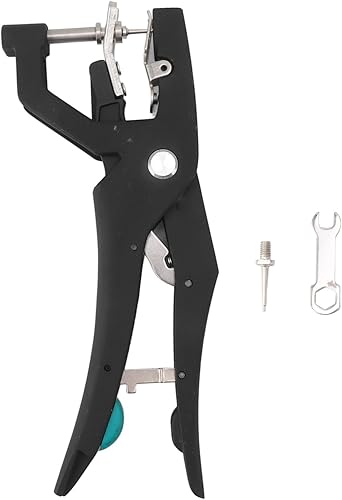 Alicates de etiqueta de oído para ganado, aplicador de etiquetas de oreja de ganado, acero de aleación, rebote automático, alicates hidráulicos para