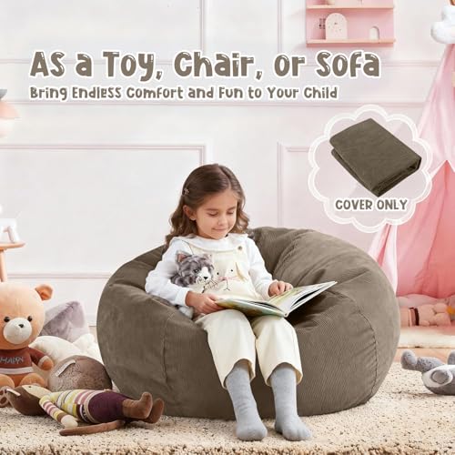 Nobildonna Sitzsackstuhl für Kinder und Erwachsene, nur Bezug (Keine Füllung) für...