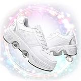 YUNWANG Rollschuhe Für Damen Und Herren Discoroller Erwachsene Komfortable Rollerskates Quad Skating Outdoor Für Mädchen Und Jungen Schuhe