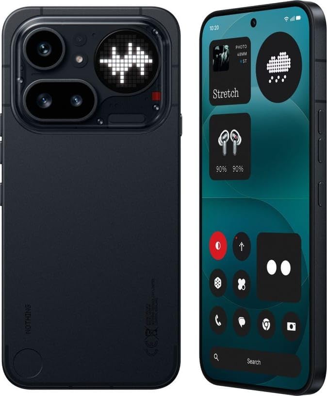 Nothing Phone (4a) Pro (Black, 8GB RAM, 256GB Storage)