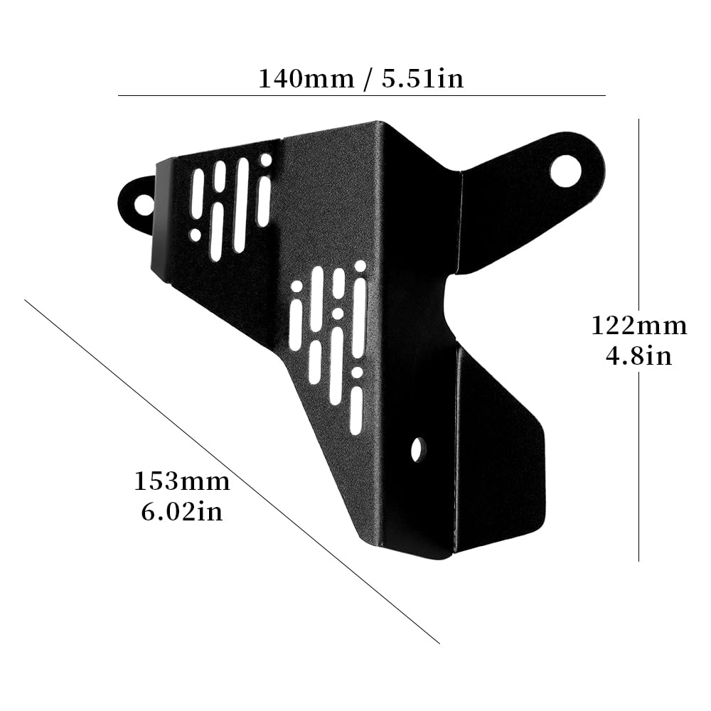 Motorrad-Quick-Shift-Sensor-Schutz für F750GS/F850GS 2018-2023 F850GS Adventure 2019-2023 F900GS/F800GS/F900GS Adventure 2024-2026 f750gs f850gs Zubehör (Schwarz)