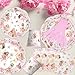 Lenyunge Fairy Birthday Decorations Tableware,150pcs Fairy Garden Party Plates and Napkins Cups Fairy 1st Birthday Party Decorations for Girls Fairies Party Supplies,Serves 25