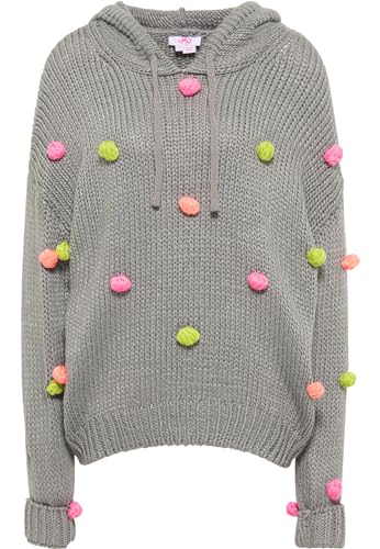 Sweat à capuche en tricot femme ALBEE en maille premium et finitions haute qualité