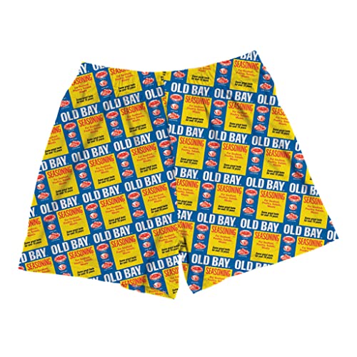 Old Bay Can Pattern Boxer Brief Shorts