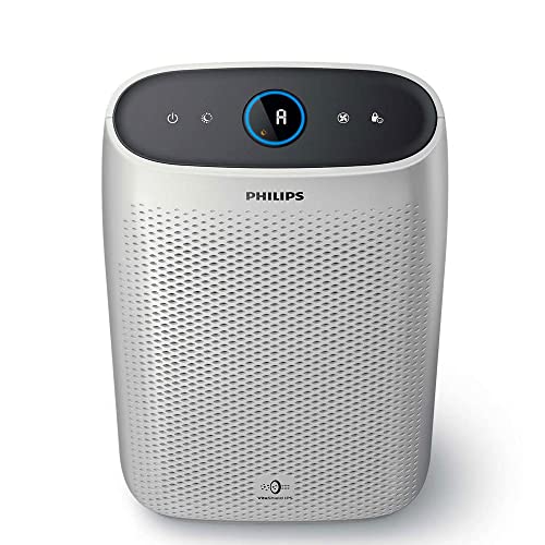 Philips Air Purifier Series 1000 with VitaShield IPS Technology and Night Sensing Mode, White, AC1215/70