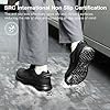 SPIEZ Kitchen Shoes Non Slip, Slip Resistant Womens Chef Shoe, Comfortable Work Trainers, Nurse Shoes Black UK Size 6 #2