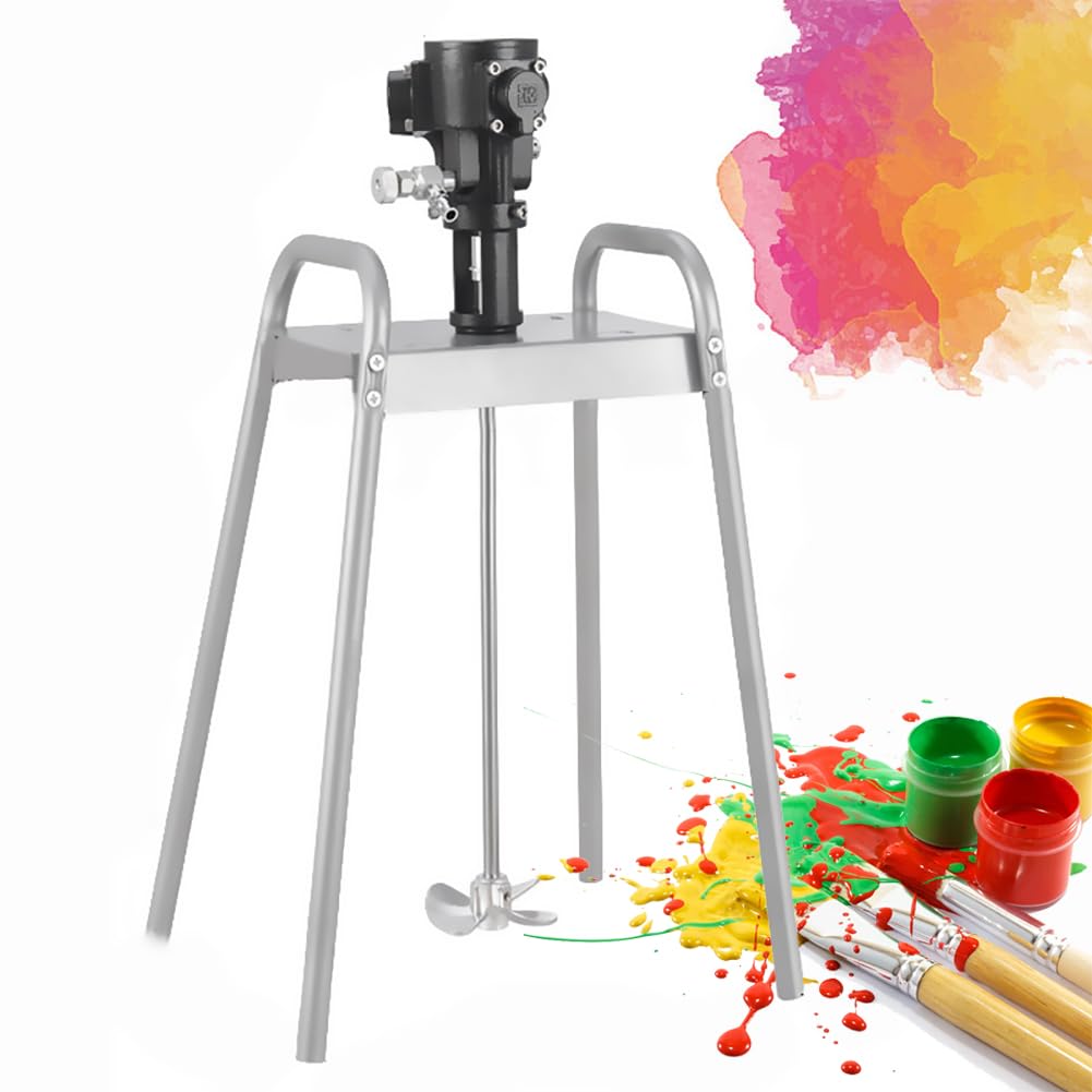 Máquina mezcladora de Pintura neumática de 5 galones y 20 litros, agitador de Aire, Mezclador de Pintura con Plataforma elevadora, máquina agitadora para Materiales de Revestimiento de Pintura