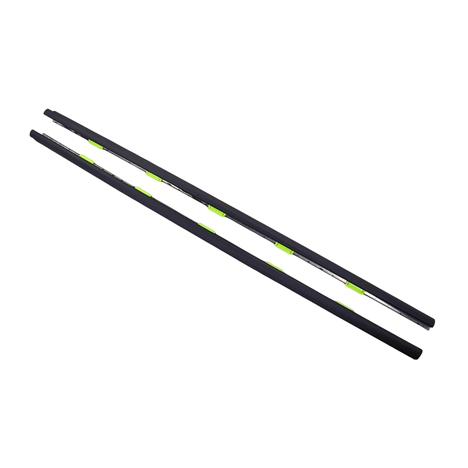 Glilar One Color Automotive Window Seals For Civic Ek 1996-2000 2Pcs Car Window Weather Glass Pressure Sealing Strip Replacement 72450S03003 72410S03003