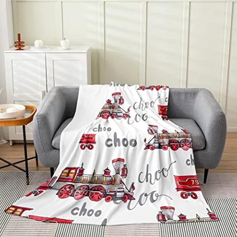 Erosebridal Train Throw Blanket Cover