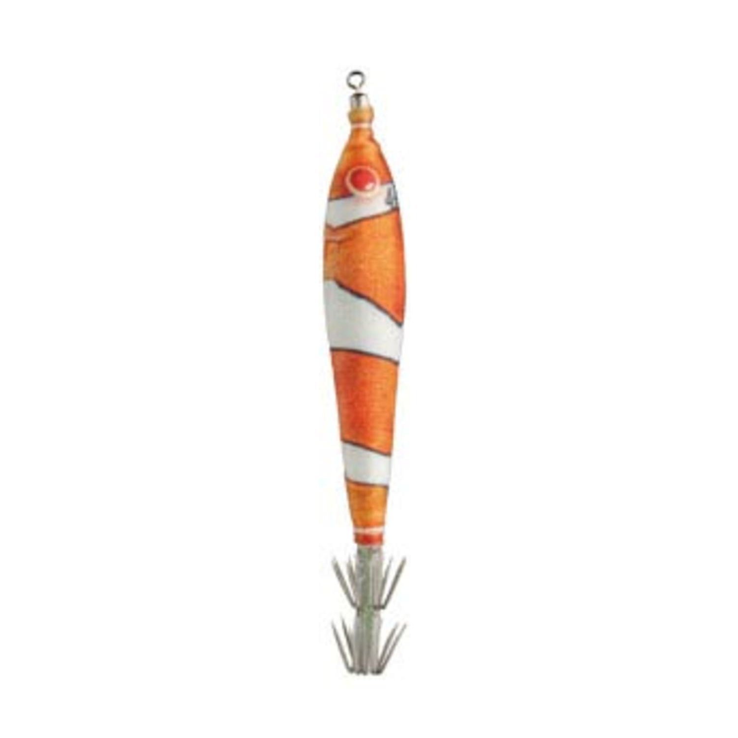 Yamashita Sutte Weight No. 25 - F/Red Green Squid Fishing Lure With Sharp Hooks