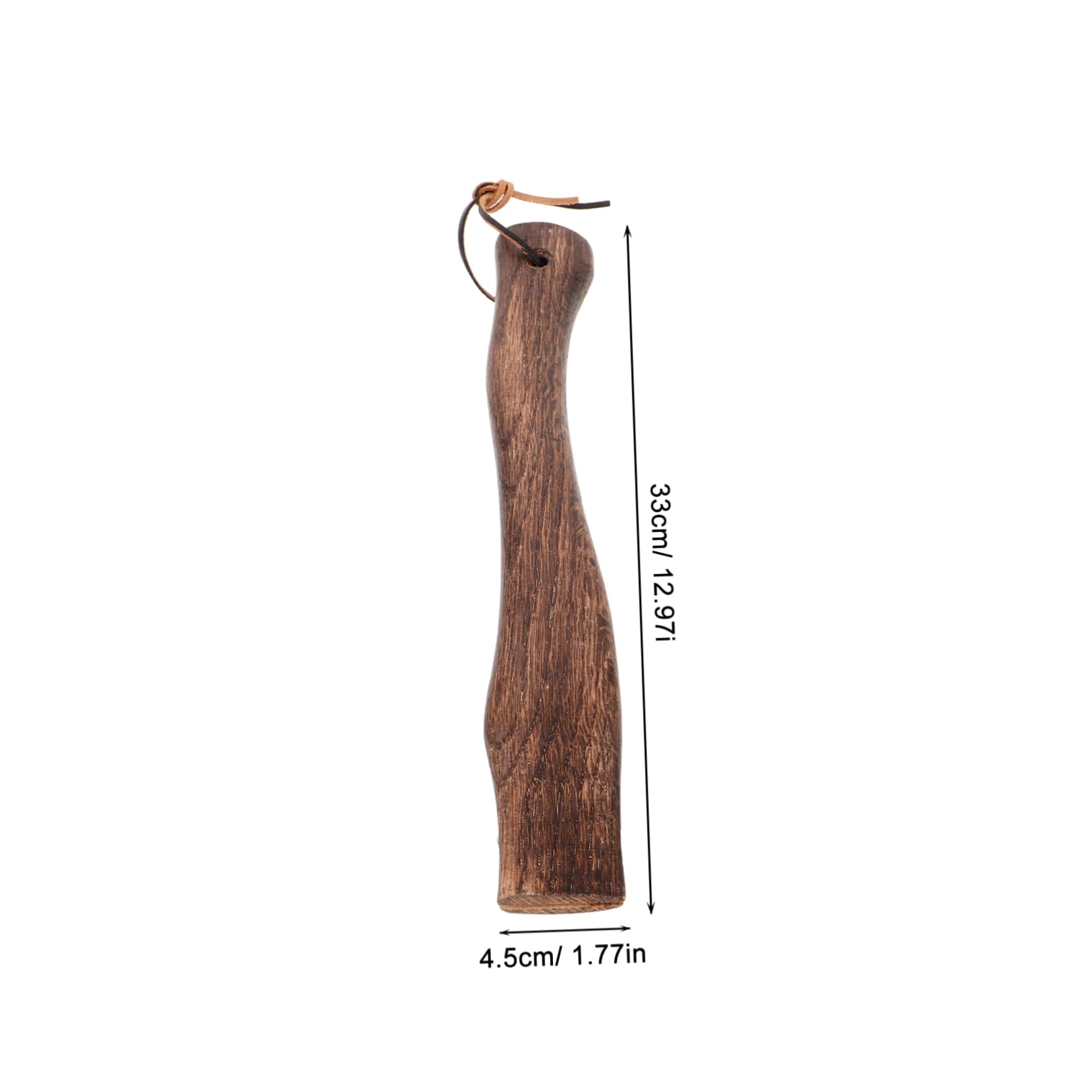 Toddmomy 2pcs Wood Axe Handle Replacement Compact Sturdy Grip for Axes Easy to Install Durable Wooden Construction for Outdoor Chopping and Camping