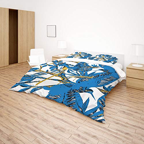 Funda de edredón matrimonial de colibrí para transformar tu habitación en un oasis verde 5