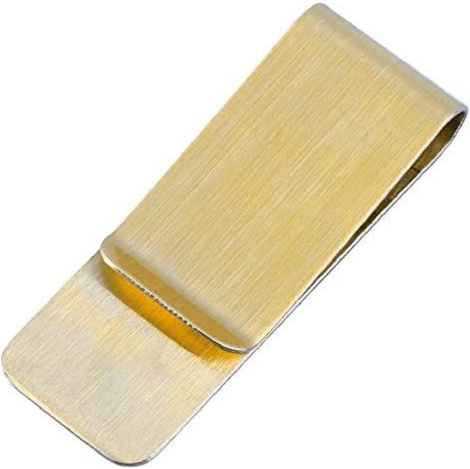3 mollette per banconote, portatili, in acciaio inox, fermaglio per banconote in metallo, segnalibri, raccoglitori per contanti, banconote, biglietti da visita, carte di credito, Oro Argento Nero