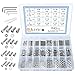 KOXXIAMOQ 945 Stück Zylinderschrauben mit Innensechskant Schrauben mit Muttern Set, M2 M3 M4 M5 Schrauben Set, Edelstahl Maschinenschrauben, Gewindeschrauben mit Muttern und Unterlegscheiben Set (945) MI 4 günstig Kaufen-KOXXIAMOQ 945 Stück Zylinderschrauben mit Innensechskant Schrauben mit Muttern Set, M2 M3 M4 M5 Schrauben Set, Edelstahl Maschinenschrauben, Gewindeschrauben mit Muttern und Unterlegscheiben Set (945)
