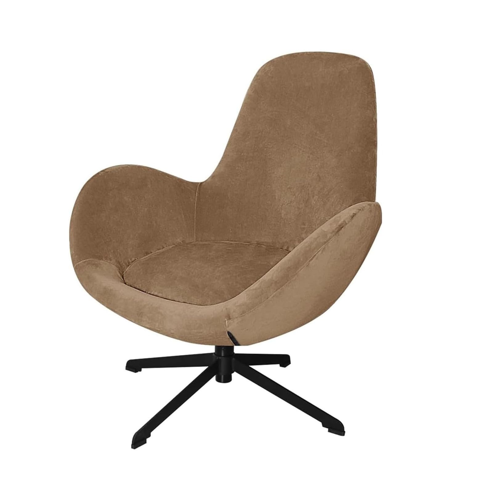 Stylowy pokrowiec na fotel w kolorze wielbłądzim, na środkowe oparcie, do salonu, sypialni i domowego biura, zakrzywiony pokrowiec na krzesło i elegancki design