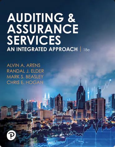 Loose-Leaf for Auditing and Assurance Services, 18th edition