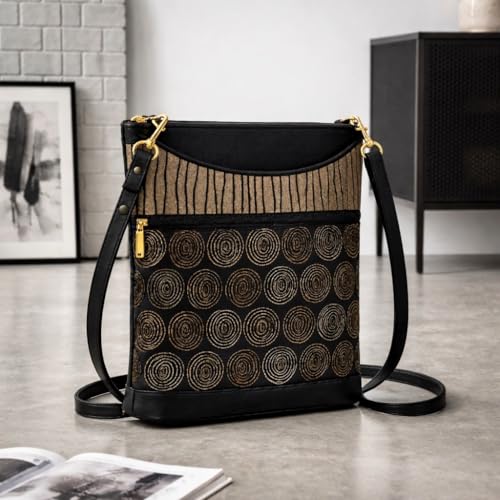 Image of Danny K. Women's Tapestry Bag Crossbody Handbag, Maggie Purse Handmade in the USA