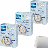 usy Bundle für Kölln Schmelzflocken ab 5. Monat 3er Pack (3x250g Packung) + usy Block