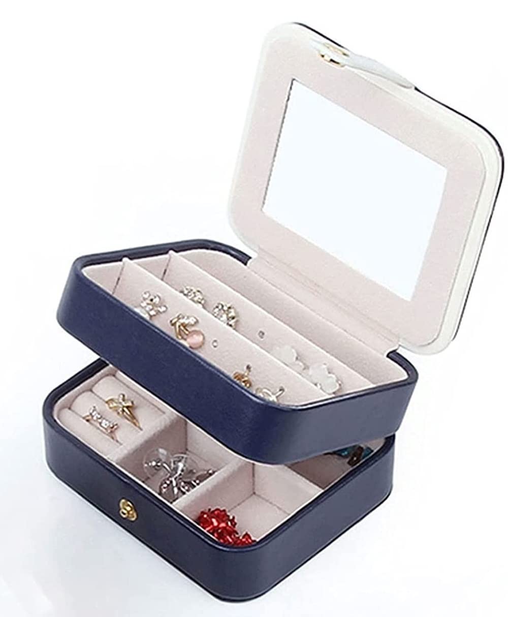 Jewelry Travel Box Jewelry Box Portable Simple Jewelry Box Bracelet Necklace Earrings Ring Storage Box Travel