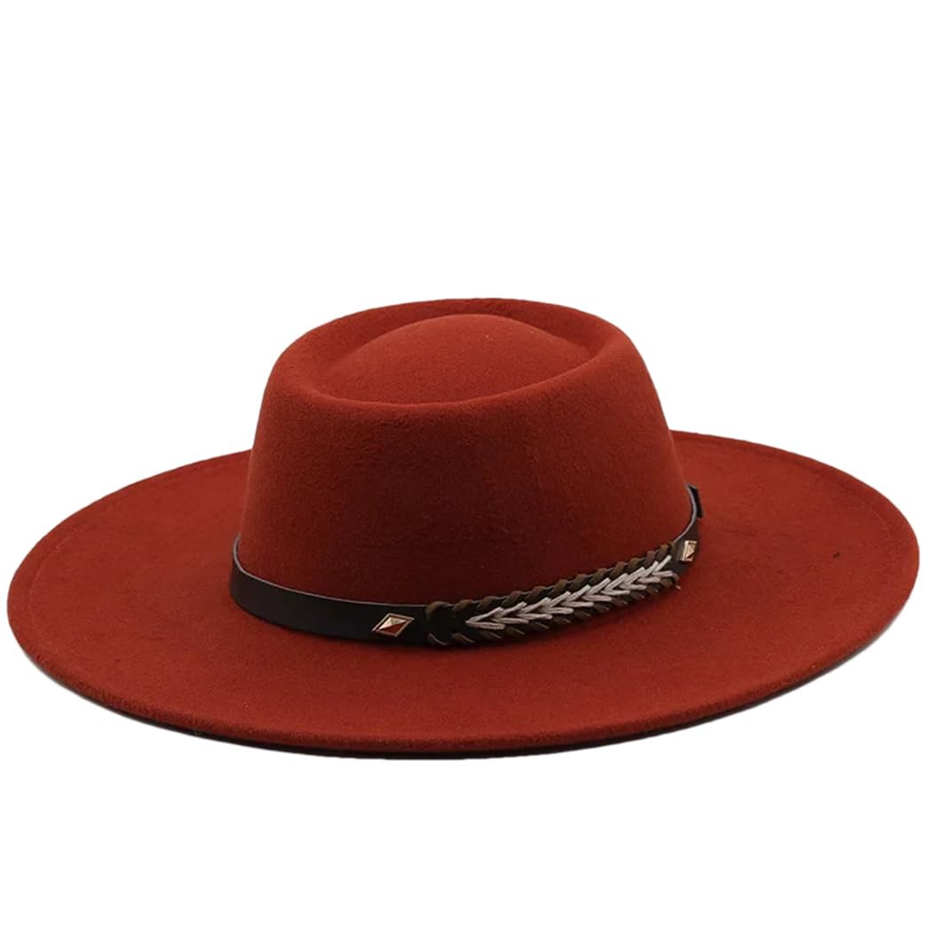 Cappelli Fedoras da donna in feltro 9,5 cm a tesa larga formale Jazz Caps Bombetta abito da sposa cappello Chapeau Femme