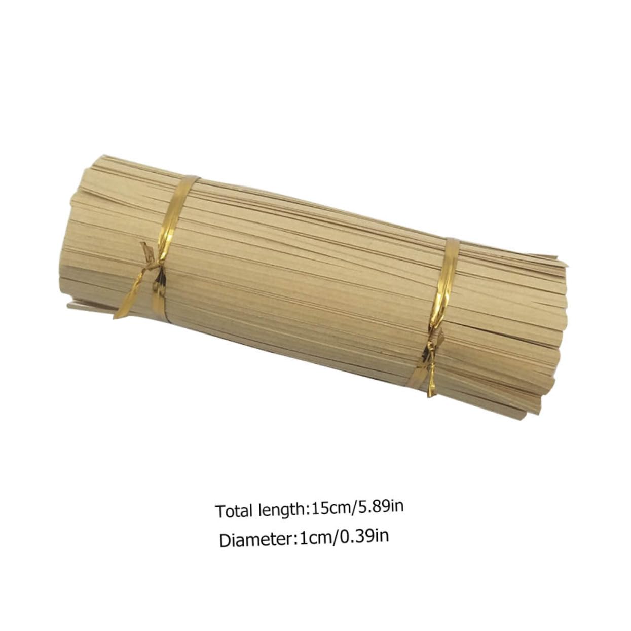 BEBEMOKO 100PCS Paper Food Sealing Rope Binding Wire for Pastry Bags for Baking and present Packaging Cafes and Dessert Shops