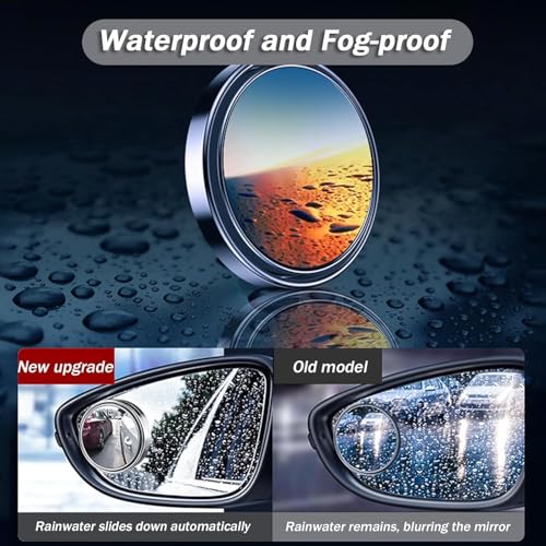 Rétroviseurs angle mort pour Fiat Brava Bravo Bravissimo - Miroir convexe HD grand angle - 5
