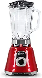 Liquidificador Oster New Osterizer Clássico, 1,25L, 110V, Vermelho, 700W, BLST4126R
