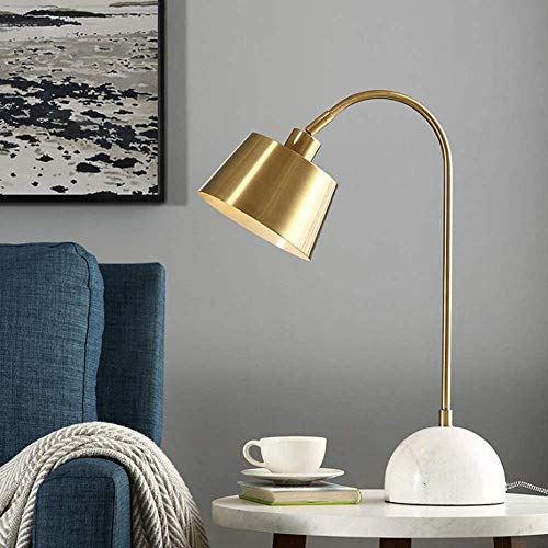 Lampe de lecture de chambre en marbre et douille E27 bureau