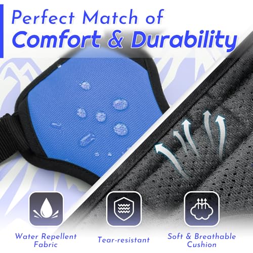Image of Eagloo Dog Harness for Large Dogs, No Pull Pet Vest with 2 Leash Clips