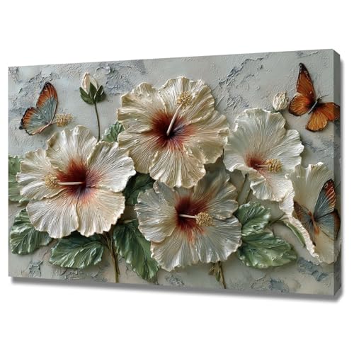 Affiche de décoration murale botanique haut de gamme 60x90cm encadrée ZAMAEIU