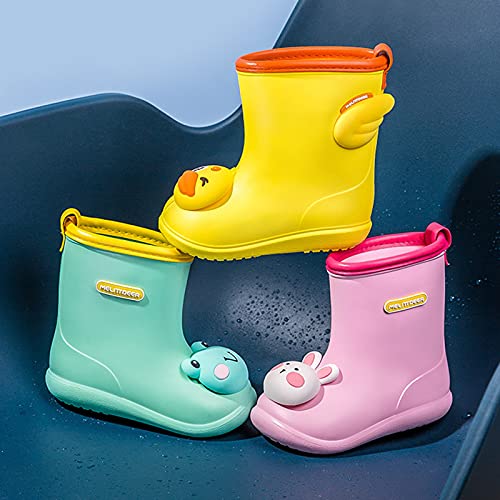 Botas de Chuva Infantil Meninos Sapatos de Chuva Bebê Infantil Botas Impermeáveis Antiderrapantes Cr