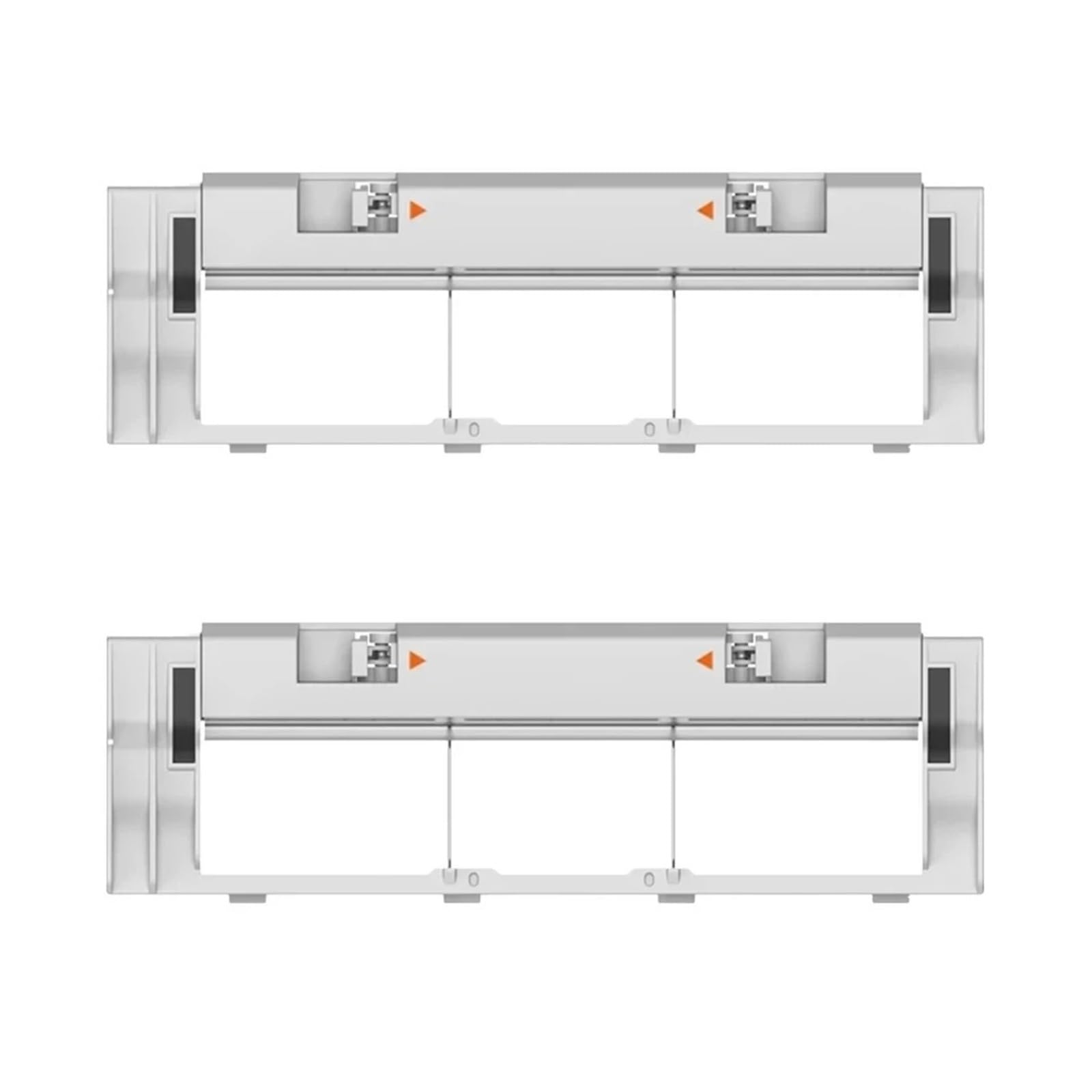 HIZON Robot Vacuum-Mop，Compatible For XIAOMI，Compatible For MIJIA，1C STYTJ01ZHM Main Roller Brush Cover Robot Vacuum Cleaner Accessories(SET2)
