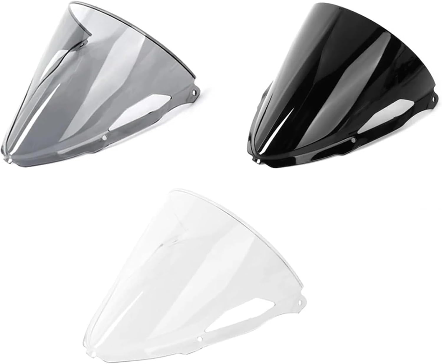 オートバイのフロントガラス 用のニンジャ用バイク用ウインド