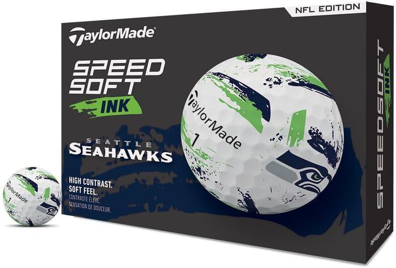 TaylorMade Golf Speed Soft Ink NFL