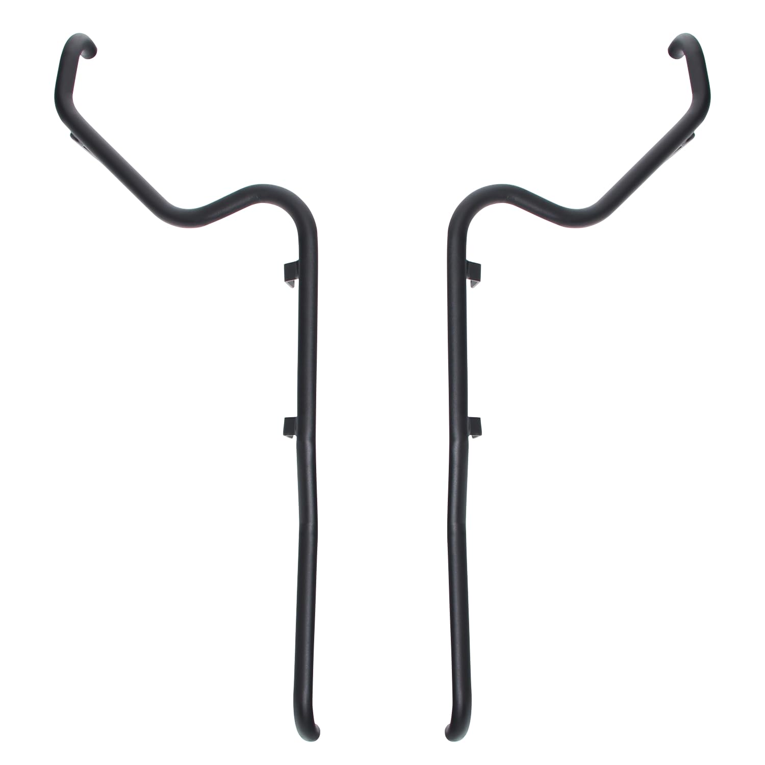 GP Kompozit Protección de Guardamotor y Barra Anticolisión Negra Compatible para Aprilia SR GT 125 / SR GT 200 2022-2023