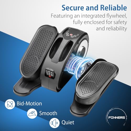 Mini Eliptica Portátil, Ejercitador de Pedal Elíptico, Ejercitador de piernas, Entrenador Elíptico Debajo del Escritorio, Gimnasia pasiva - Imagen 4