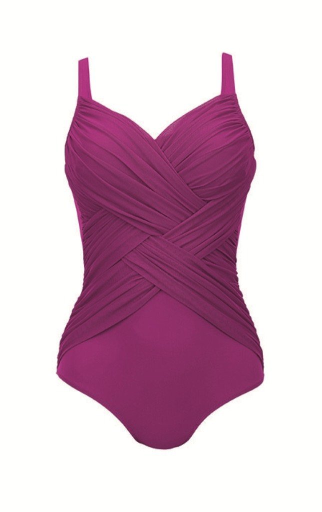 Anita Comfort Women`s Swimsuit, ANI-7258, 08C, Clematis