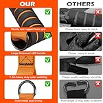 HOXWC Cable Handles Gym Equipment, Heavy Duty Resistance Band Handles, Replacement Exercise Handles for Cable Machine, Pulley System, Strength Trainer, Pull Down Workout, Home Gym Cable Attachments - Image 3