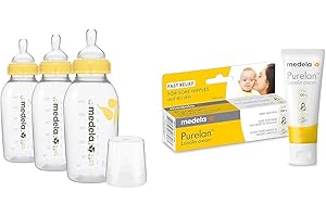 Medela 8 Ounce Feeding Bottles for Pumping and Breastfeeding